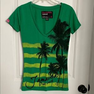 Jamaica One Love PalmTree Tee